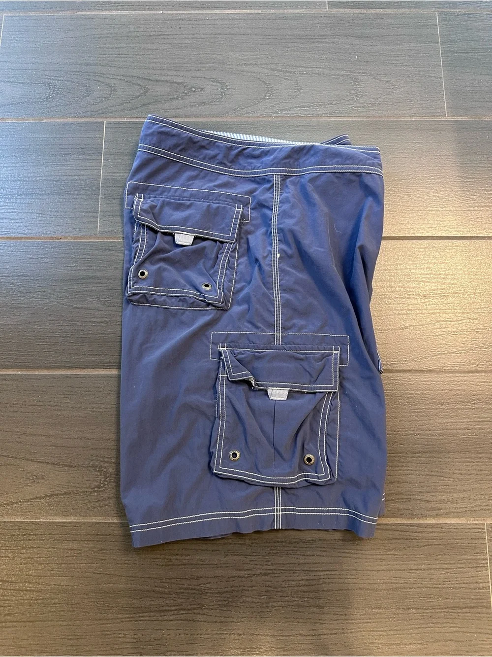 J. Crew Men’s Vintage Polar Blue Board Shorts